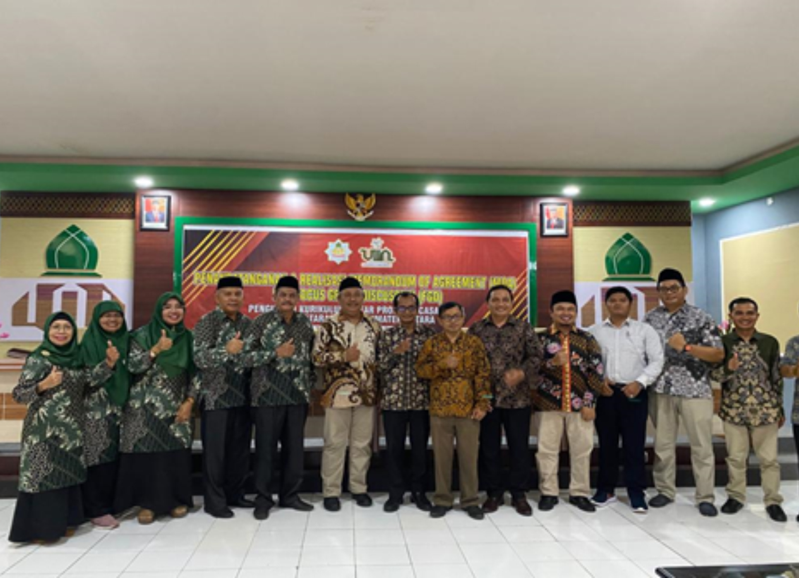 Penandatanganan dan Realisasi Memorandum Of Agreement (MOA) Menjadi Salah  Satu Kerjasama yang Dibangun Program Magister PAI UINSU Bersama  Pascasarjana PAI UIN Mataram – Magister Pendidikan Agama Islam